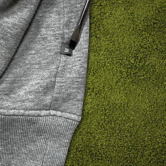 Vintage Long Highway 09 Faded Grey Orange Sweatshirt - Picture 4 of 6